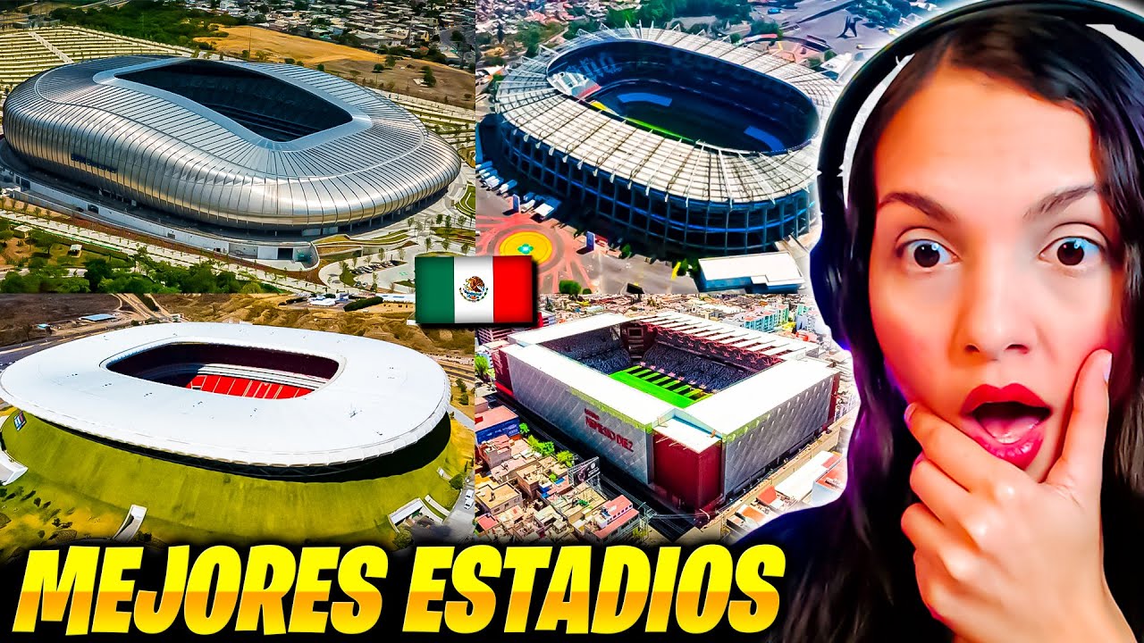 VENEZOLANA REACCIONA a los 10 MEJORES ESTADIOS de MÉXICO 🇲🇽 *LOCO El ESTADIO que VA al MUNDIAL*