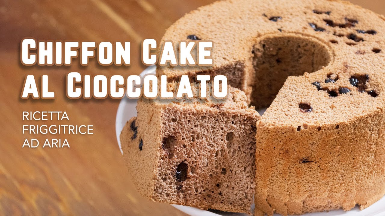 🥢 Torta Chiffon al Cioccolato con la Friggitrice ad Aria: Una delizia facile da preparare!