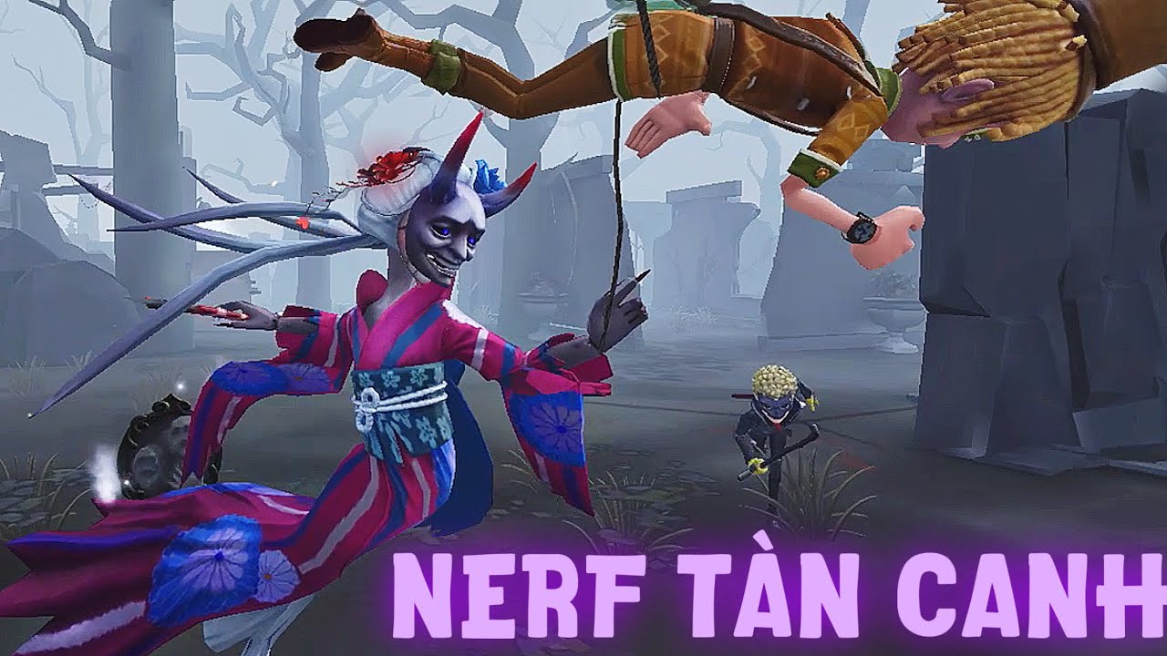 NERF Tàn Canh Chị Geisha, Tăng Thêm Một Giây Dash, Dash Dơ Là Tàn Canh | Identity V | Hoan 801