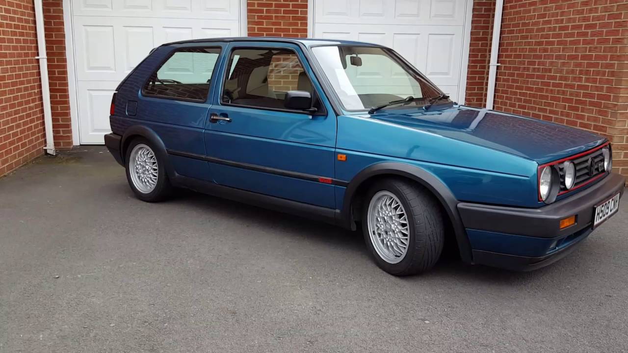 Mk2 Golf GTI in capri green