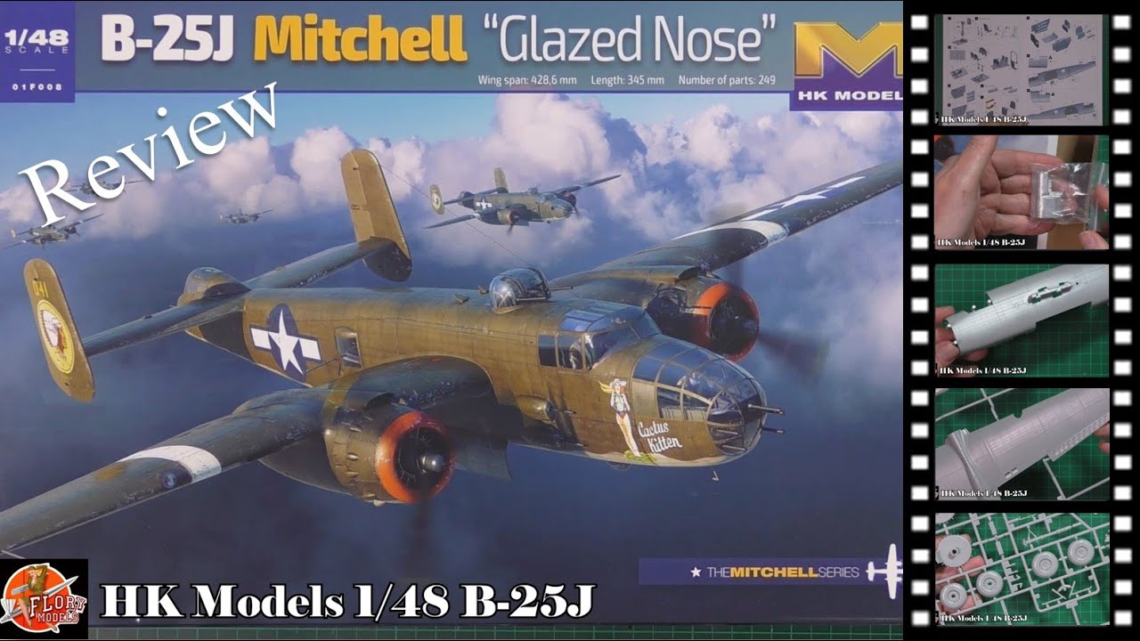 HK Models 1/48 B-25J Mitchell Review