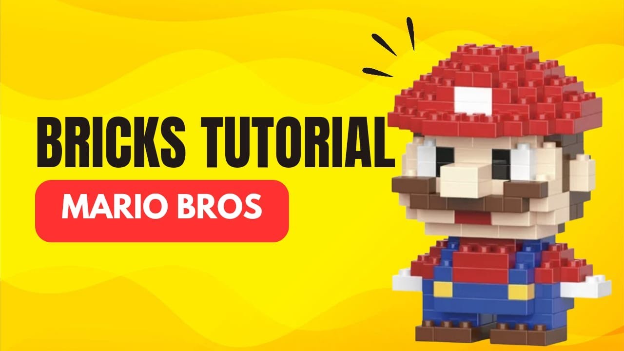 Cara merakit Lego mini MARIO BROS | Tutorial Bricks