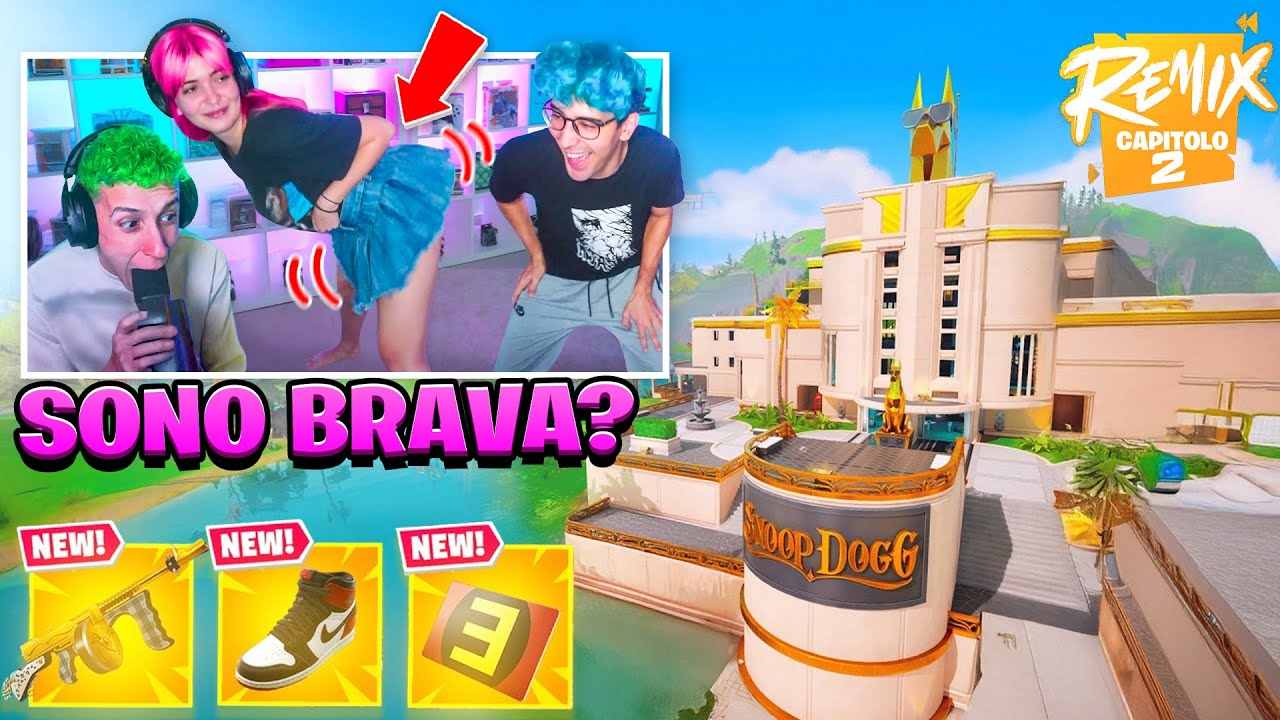 SE VINCIAMO CHERRY TWERKA DI NUOVO ! FORTNITE CAPITOLO 2 REMIX