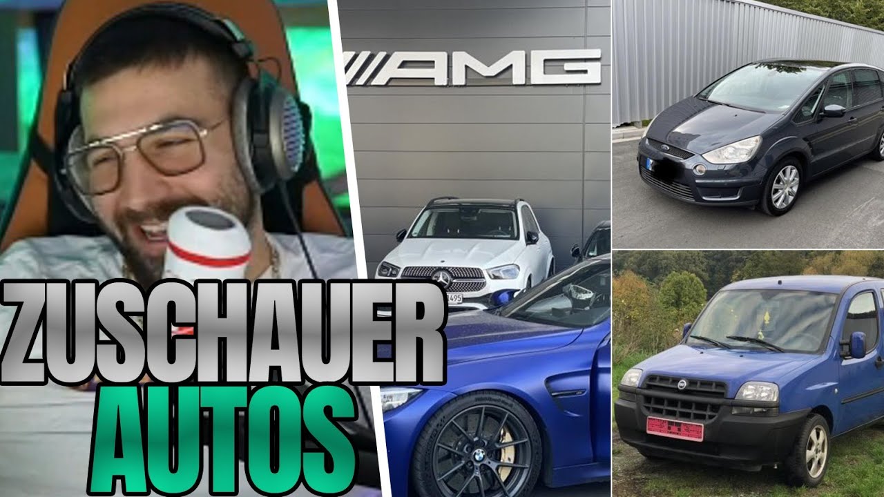 WAS SIND DAS FÜR AUTOS 😳🤔? MERT REAGIERT AUF ZUSCHAUER AUTOS