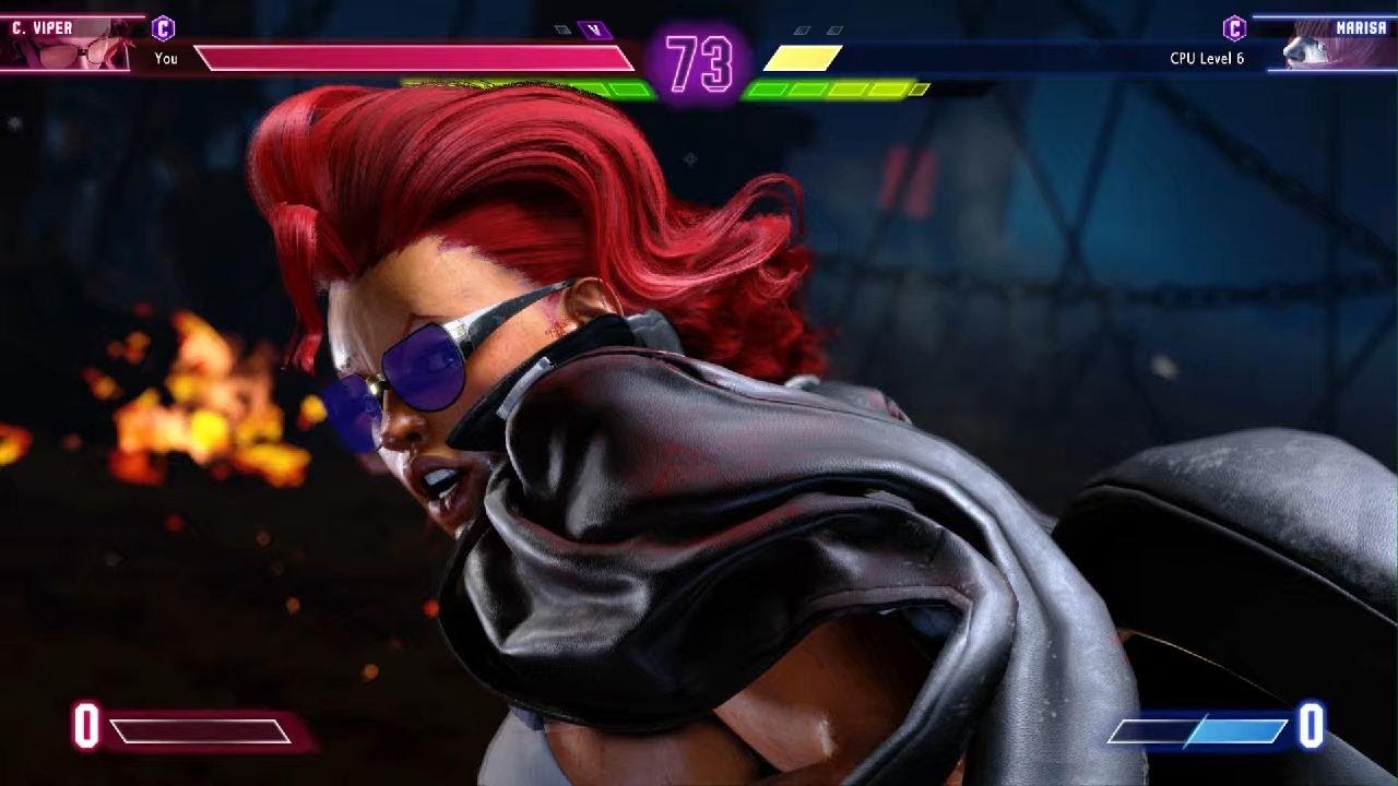 Street Fighter 6 C.Viper vs. Marisa