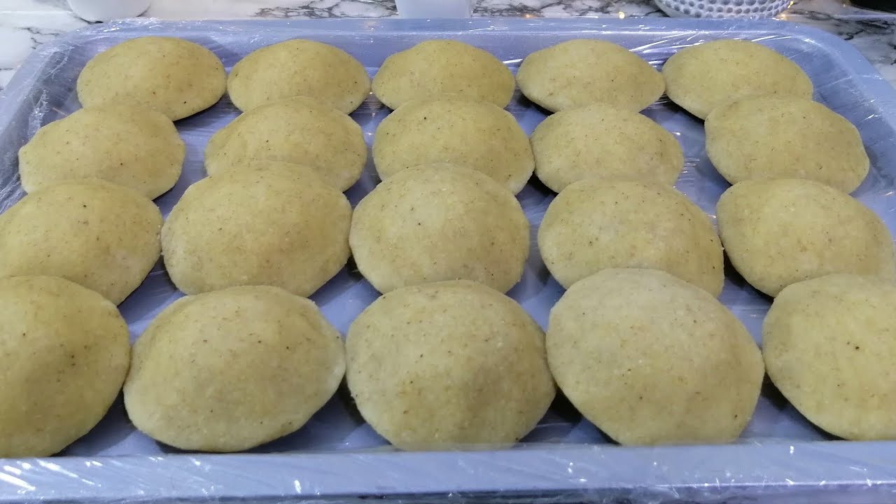 كبة البرغل والسميد السلق والقلي بدون مكينة