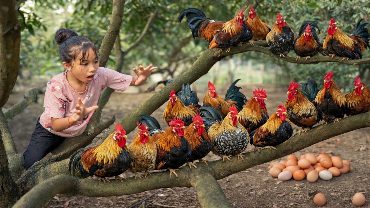 REWIND TIMELAPSE — Harvesting 500 Chickens Go To Market Sell & Buying Chickens To Raise | Farm Life
