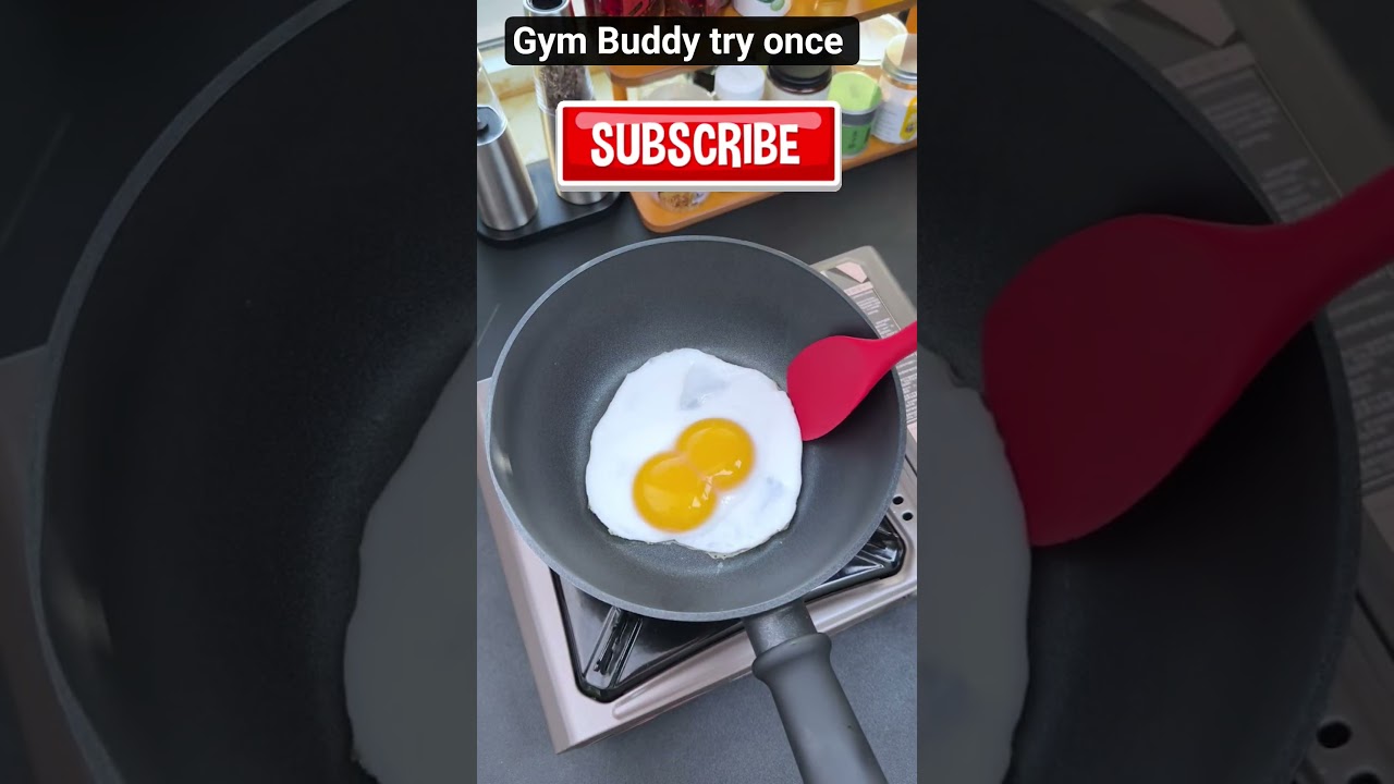 No oil egg omelette 