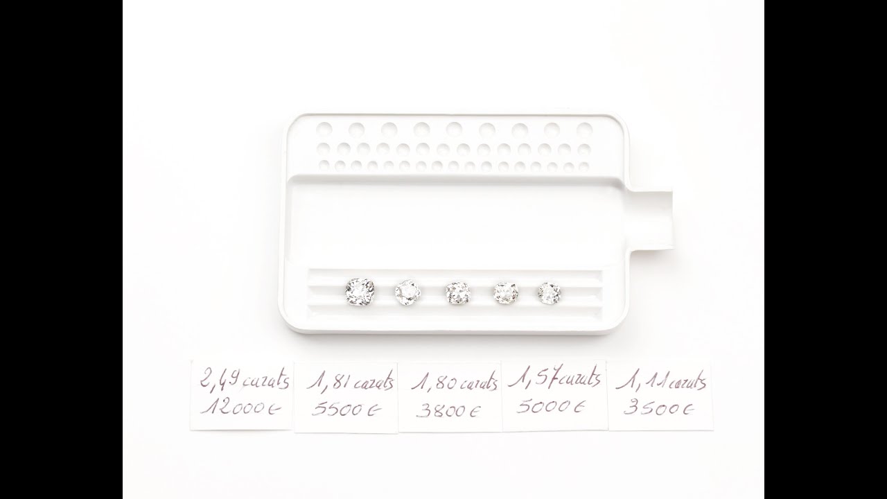 Diamants taille ancienne