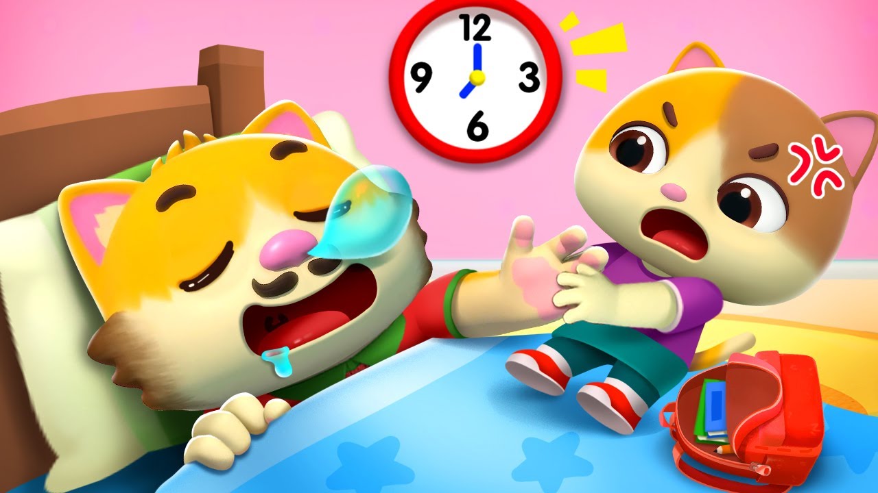 Baby Learns to Be on Time | Good Habits | Good Manners | Nursery Rhymes & Kids Song | Mimi and Daddy