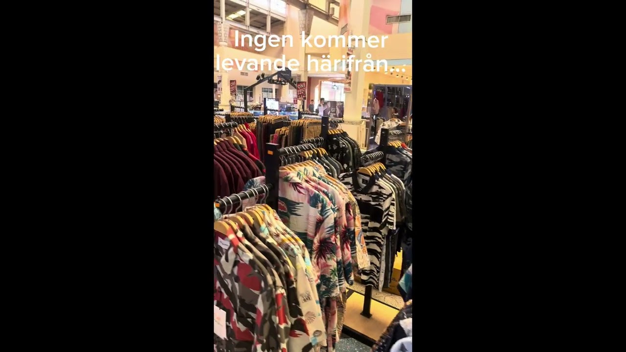 Ta med din kille till en outlet…