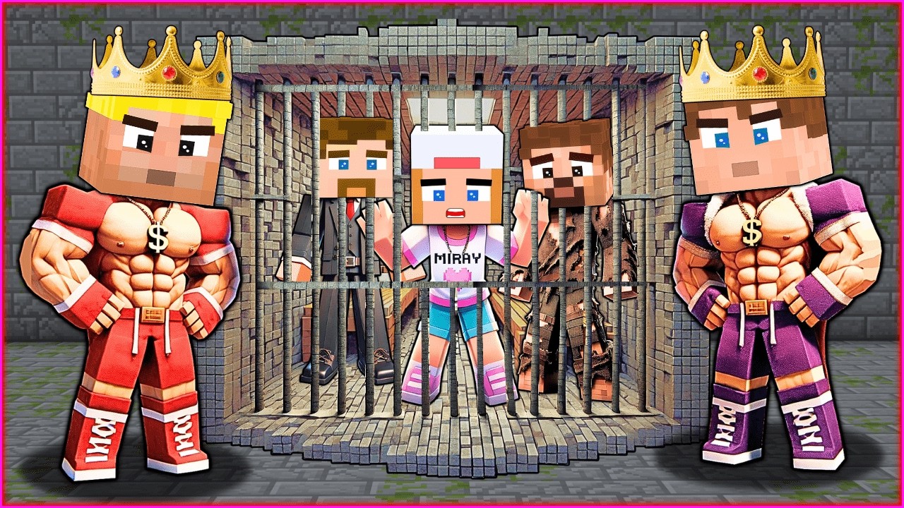 KRAL EFEKAN VE ALPEREN BİZİ HAPSE ATTI! 😱 - Minecraft