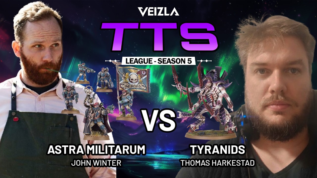 🔥 Astra Militarum vs Tyranids - John Winter vs Thomas Harkestad 🔥