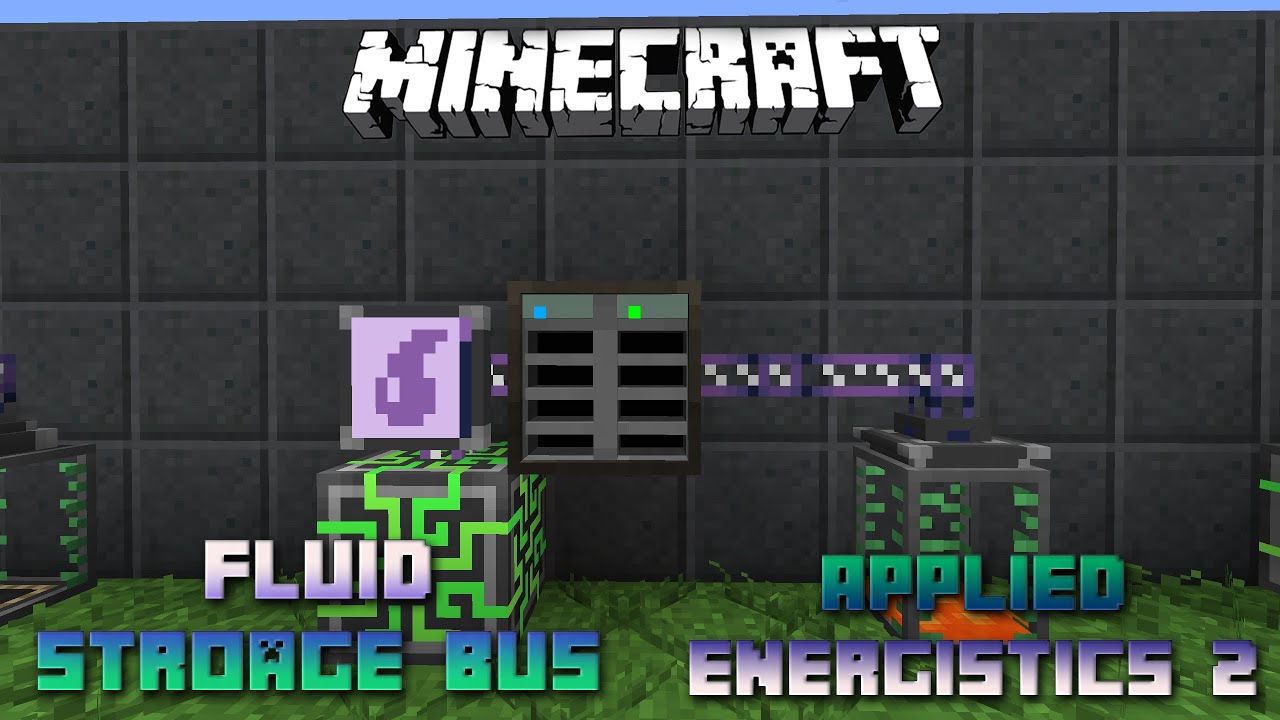 ME Fluid Storage Bus 📀 Minecraft Applied Energistics Tutorial 1.16.5 📀 Deutsch / German 📀