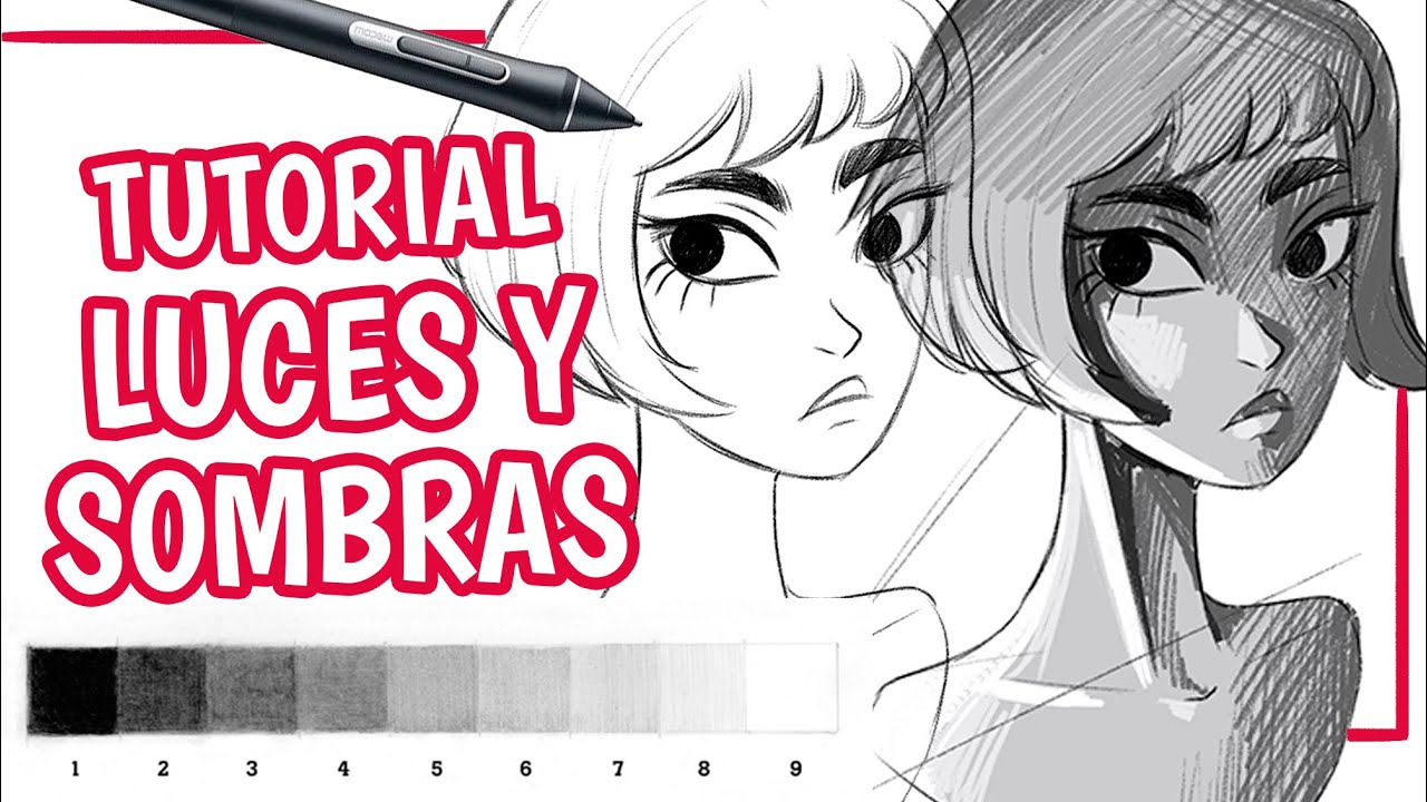 ▶ APRENDE A DIBUJAR | TUTORIAL DE LUCES Y SOMBRAS (para PRINCIPIANTES!! ) ⭐