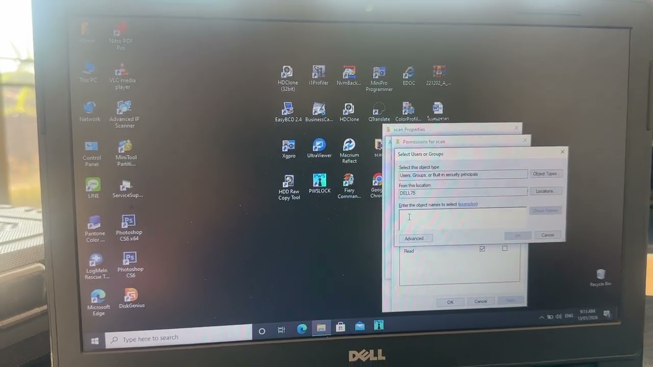 Scan to PC xerox 8155 ตอนที่1