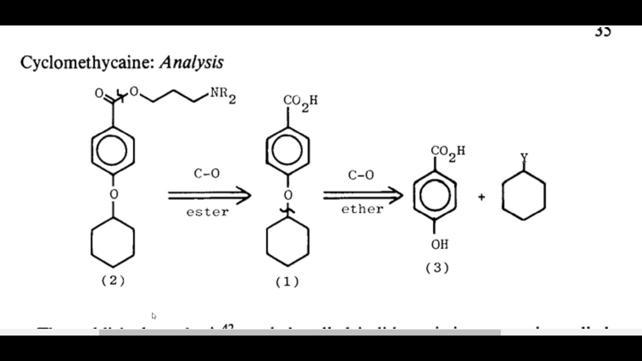 Chemo selectivity| disconnection approach