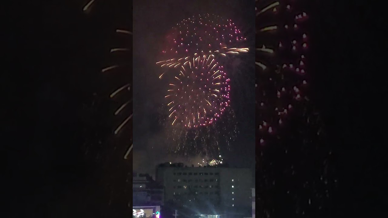 Fireworks Display after the Sinulog Festival at Abellana