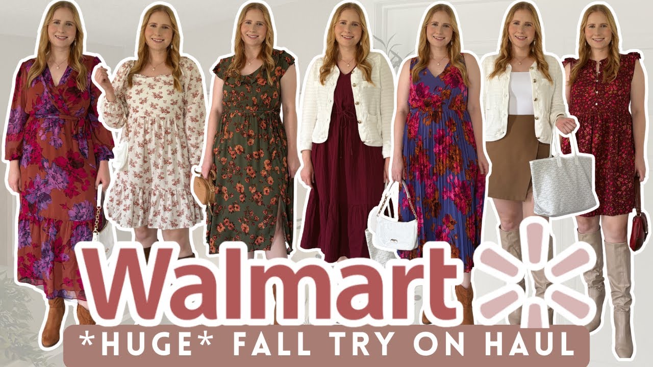*HUGE* Walmart Fall Clothing Try-On Haul 2024 | Under $50 Walmart Finds 🍂 New Arrivals  #walmarthaul