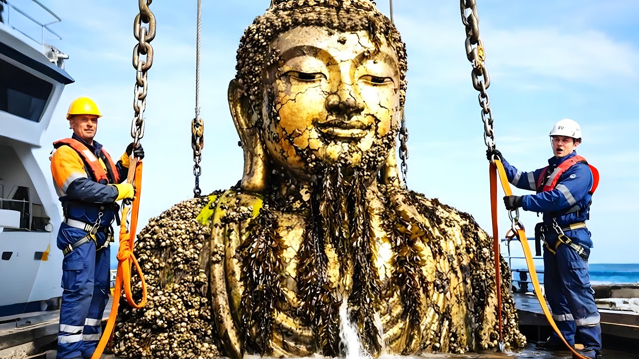 We Found a Giant Gold Buddha in the Deep Sea