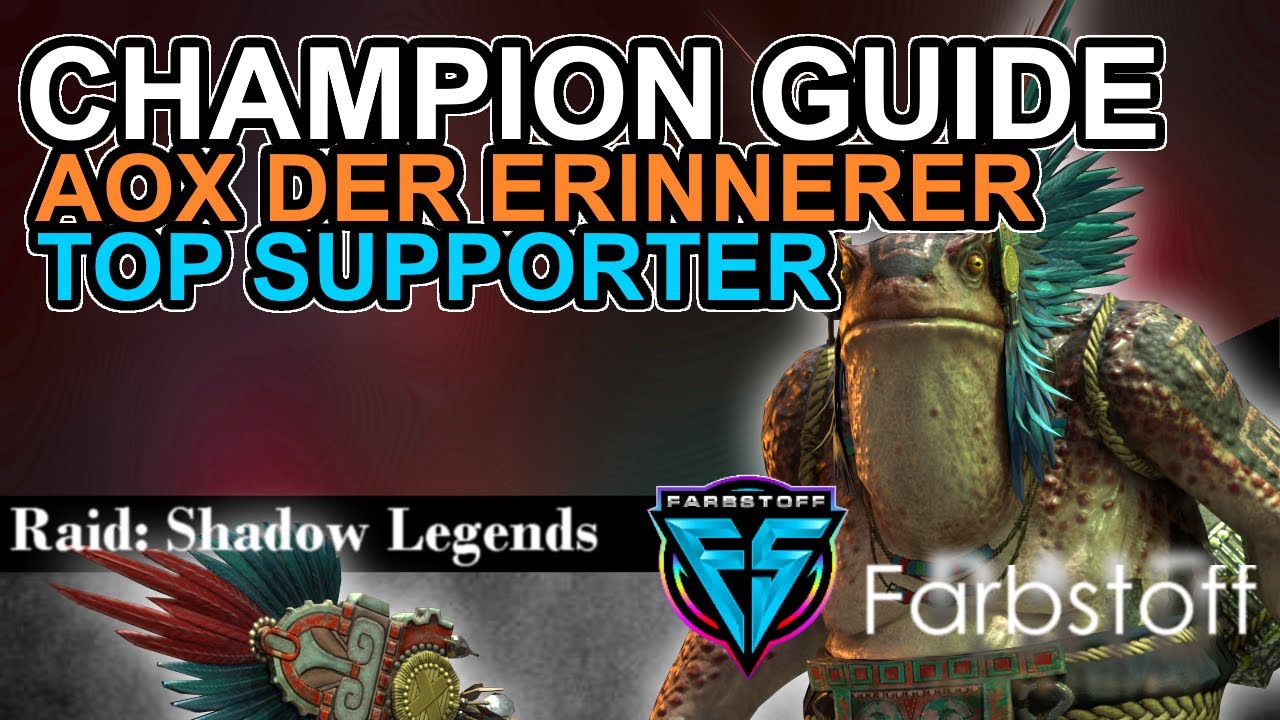 Raid: Shadow Legends - Champion Guide - Aox der Erinnerer