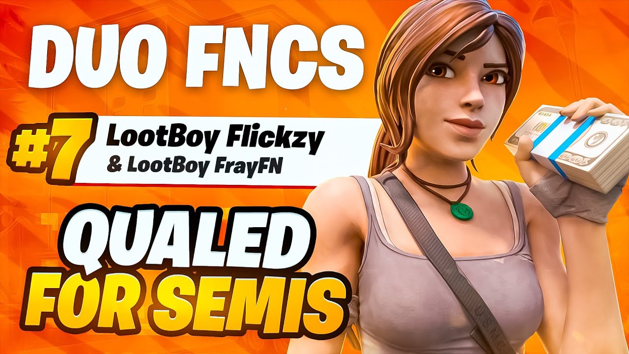 We QUALIFIED For FNCS SEMI FINALS!🏆 w/@FrayFNx