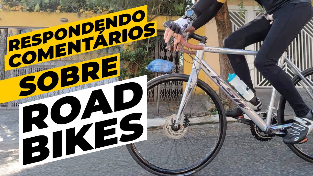 Respondendo perguntas sobre bike de estrada nos comentários. Pedaleria