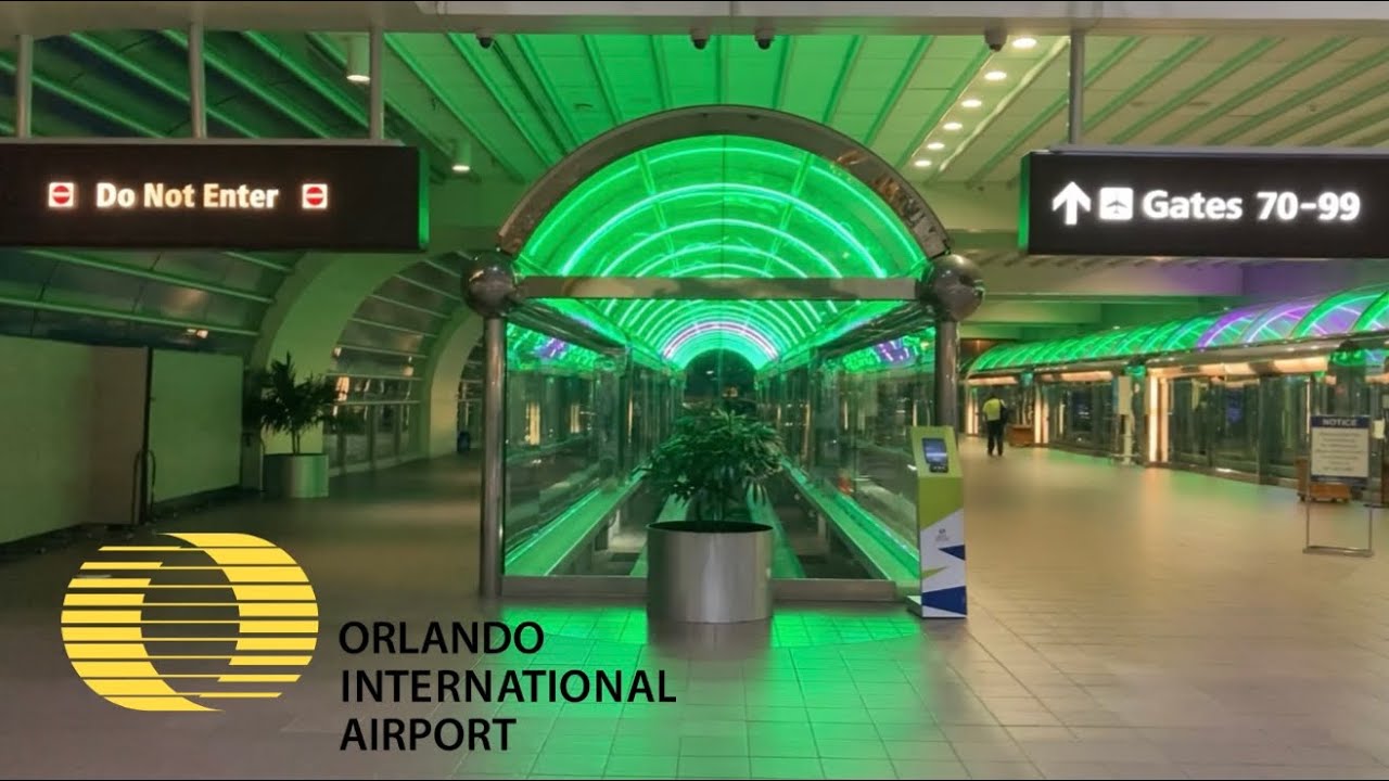 The Tram at Orlando International Airport