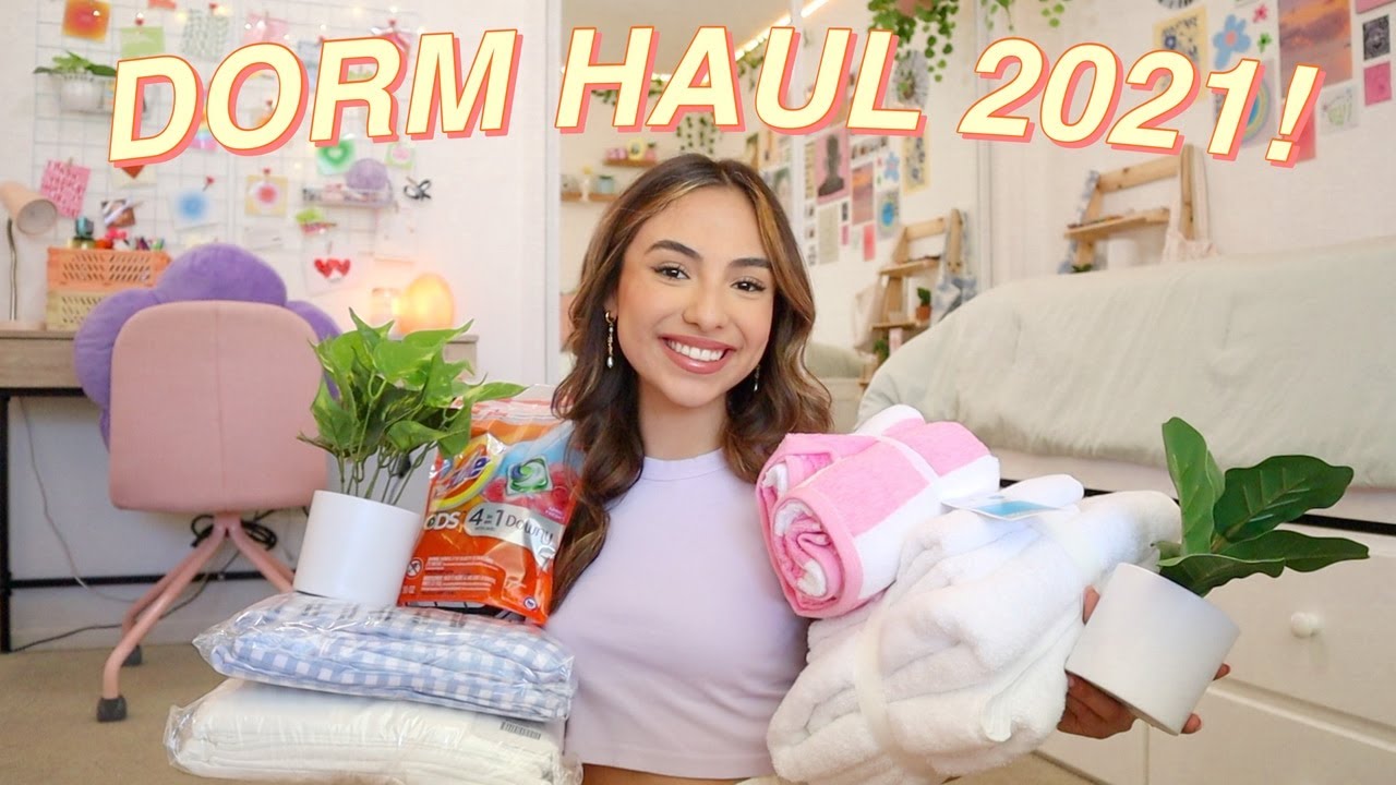 COLLEGE DORM HAUL 2021!