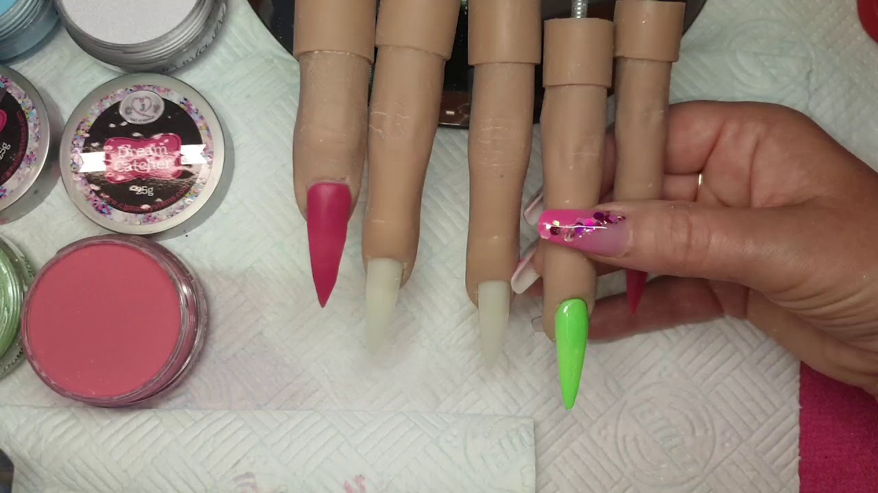 Watch me swatch CJP coloured acrylics