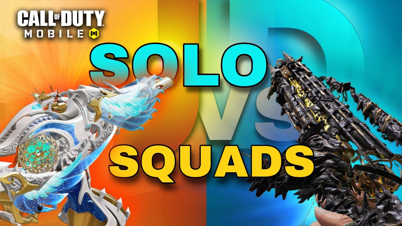 🔴SOLO vs SQUADS - CODM LIVE