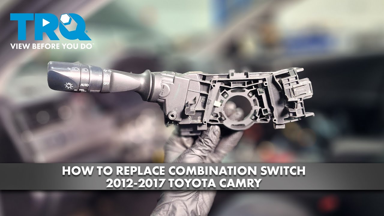 How to Replace Combination Switch 2012-2017 Toyota Camry