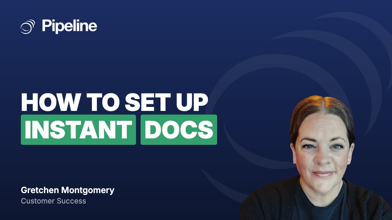 How to Set Up Instant Docs in Pipeline CRM | Generate Custom Documents from CRM Data