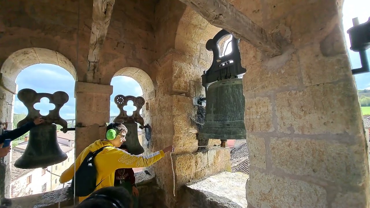 Toque de la Semana de la Música de Estella. ENCUENTRO DE CAMPANEROS VILLANUEVA DE ARGAÑO.