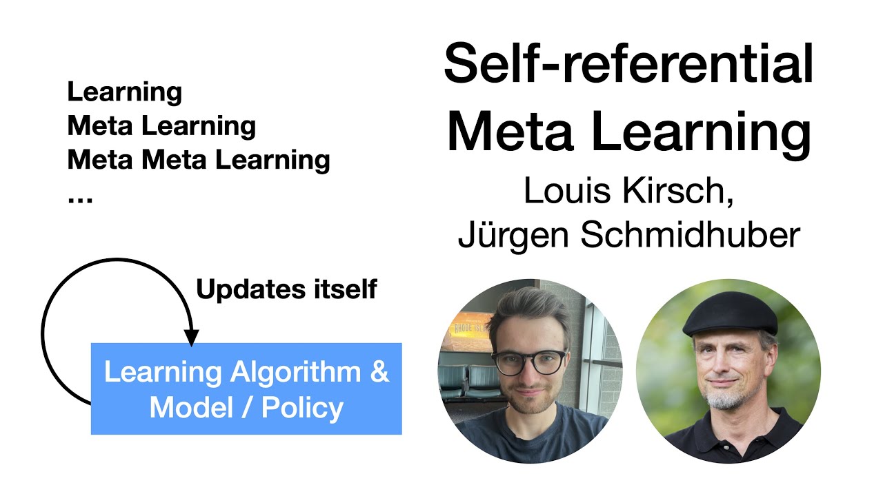 Self-Referential Meta Learning ICML & AutoML 2022