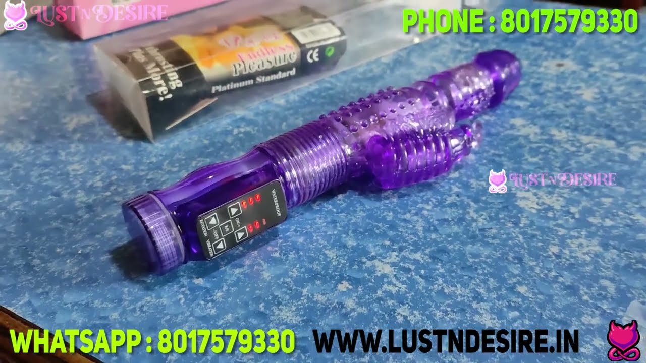 Thrusting Rabbit Vibrator Dildo in India | Whatsapp 9007056647