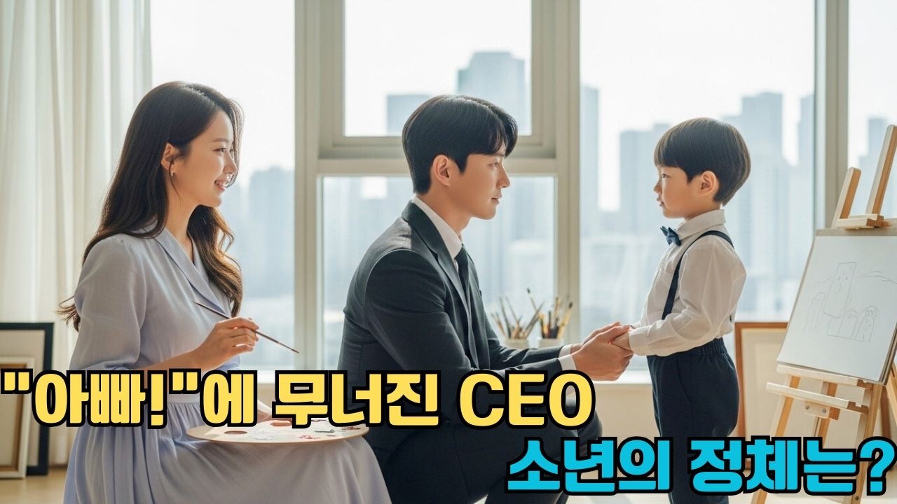 ‘아빠!’라 부르는 소년을 본 순간, 냉정한 CEO의 마음이 무너졌다! #한국드라마 #CEO로맨스