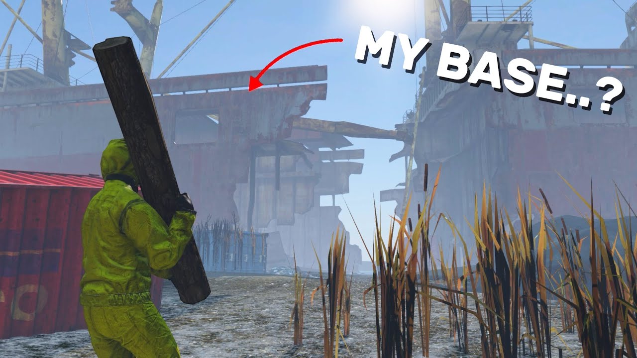 I TRIED building a RIFY BASE in OFFICIAL DayZ - PS5
