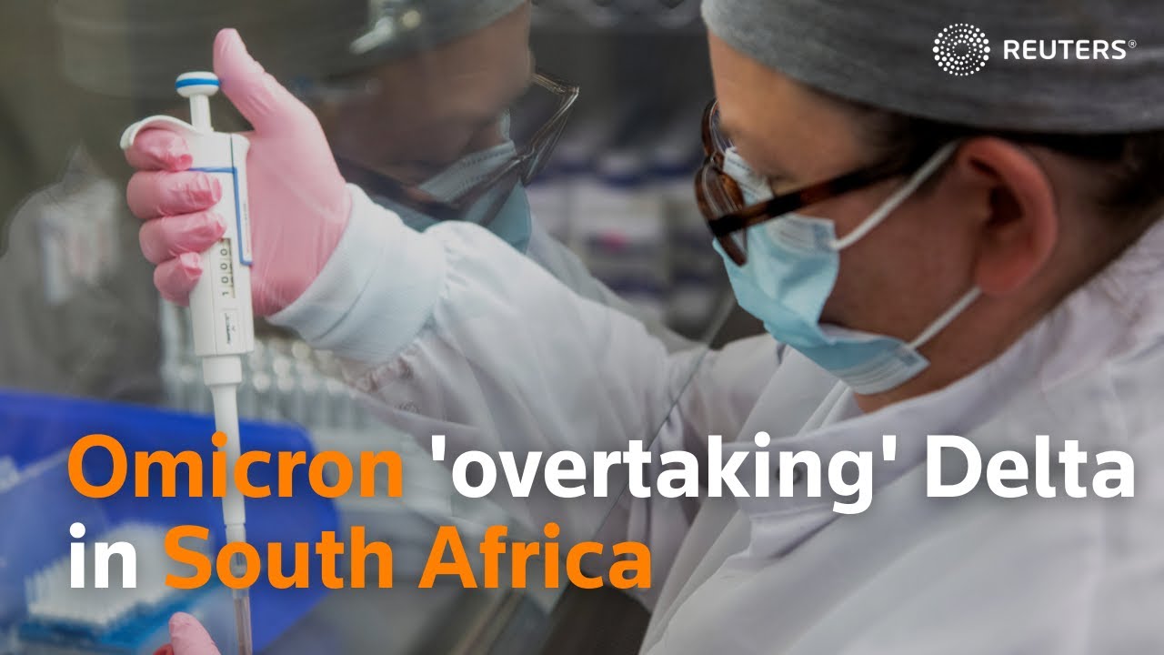 Omicron 'overtaking' Delta in South Africa