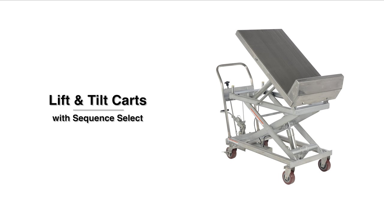 CART Lift & Tilt Carts With Sequence Select