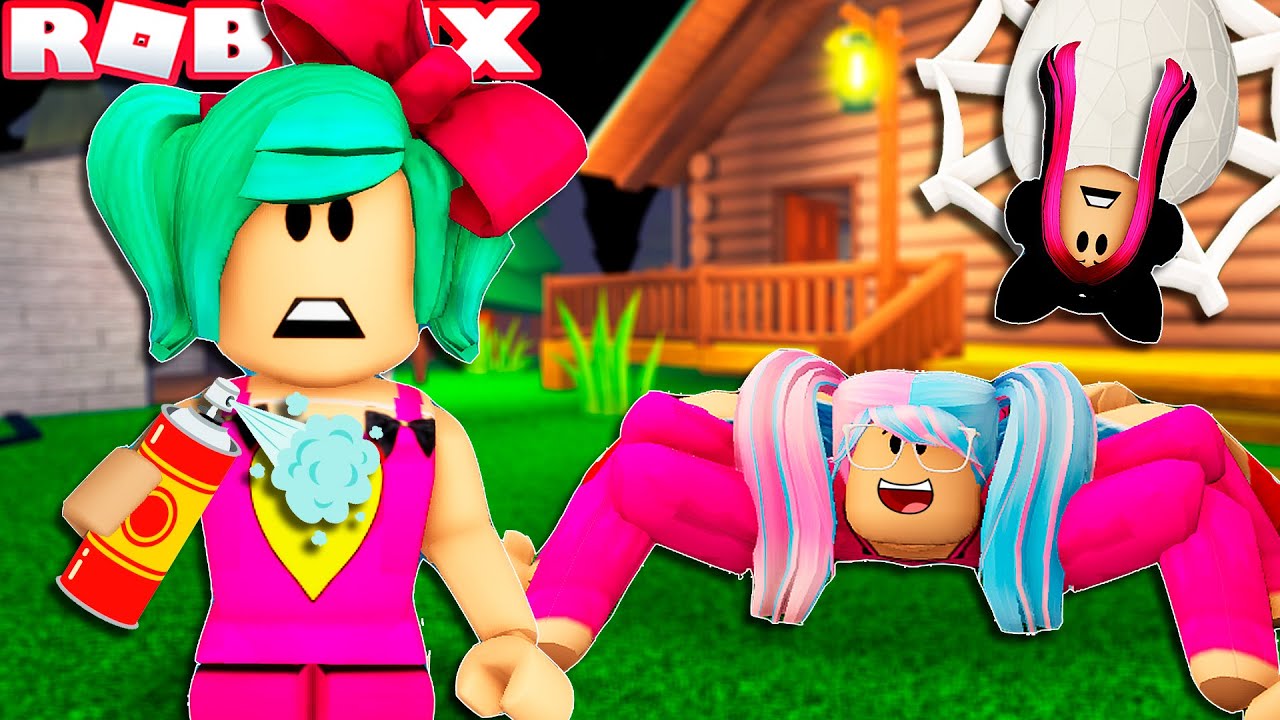 NÃO SEJA PEGO PELA ARANHA GIGANTE no ROBLOX! (Spider)
