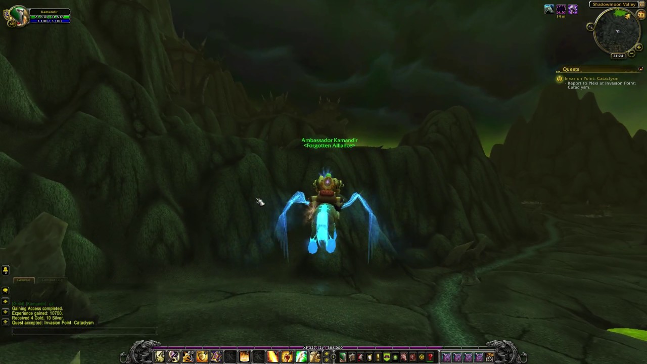 WoW quest #3753 Invasion Point: Cataclysm
