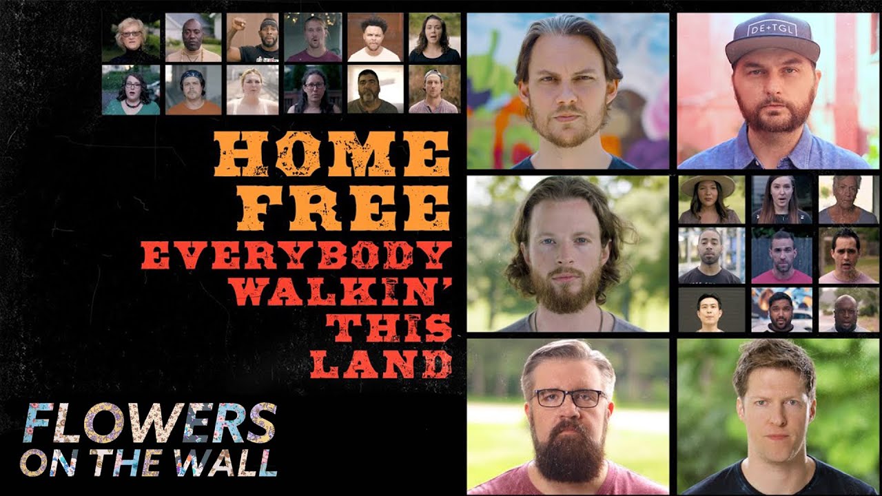 Home Free - Everybody Walkin' This Land - Flowers On the Wall   #homefree #acapella #acapellacover