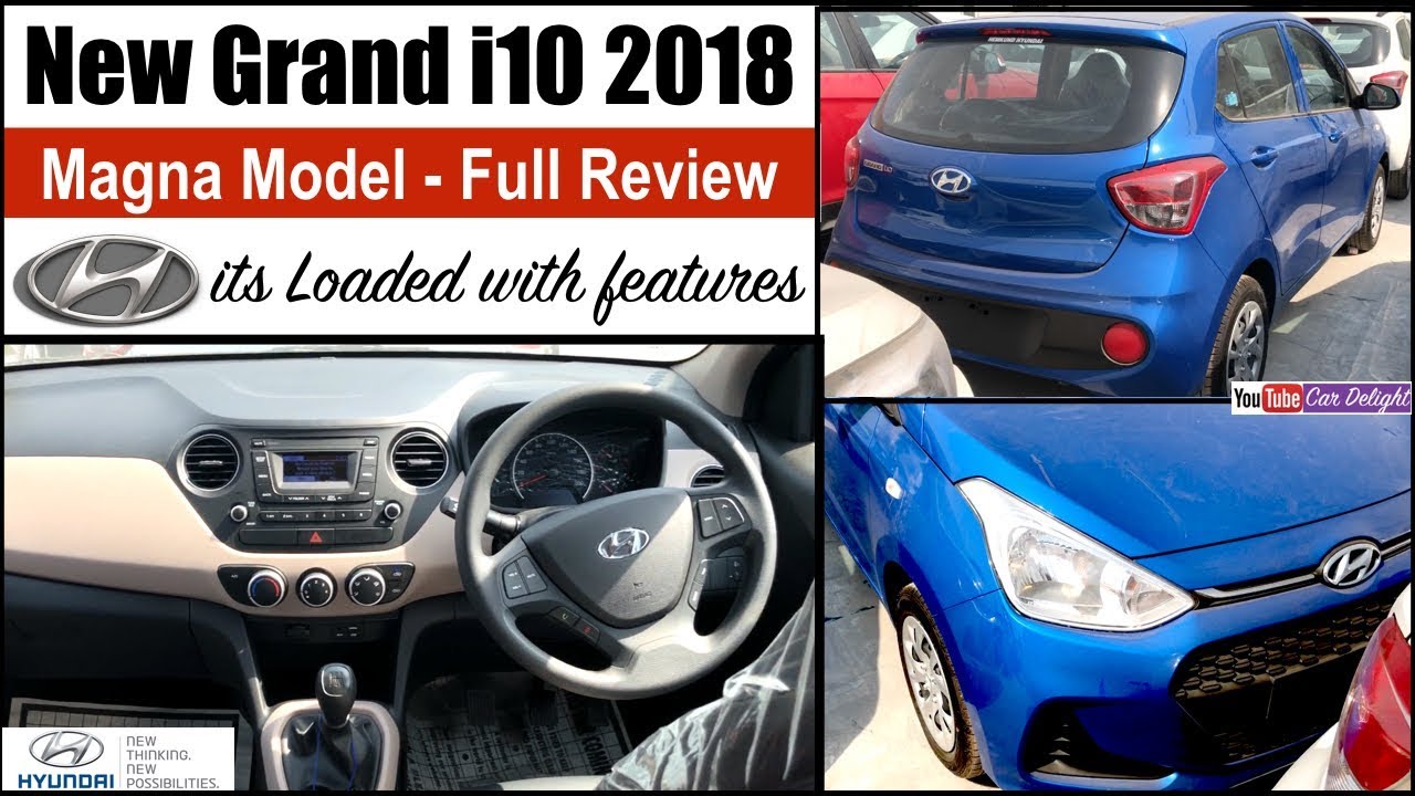 New Grand i10 2018 Magna Review | 2018 Grand i10 Magna Interior,Exterior | Grand 2018 i10 Magna