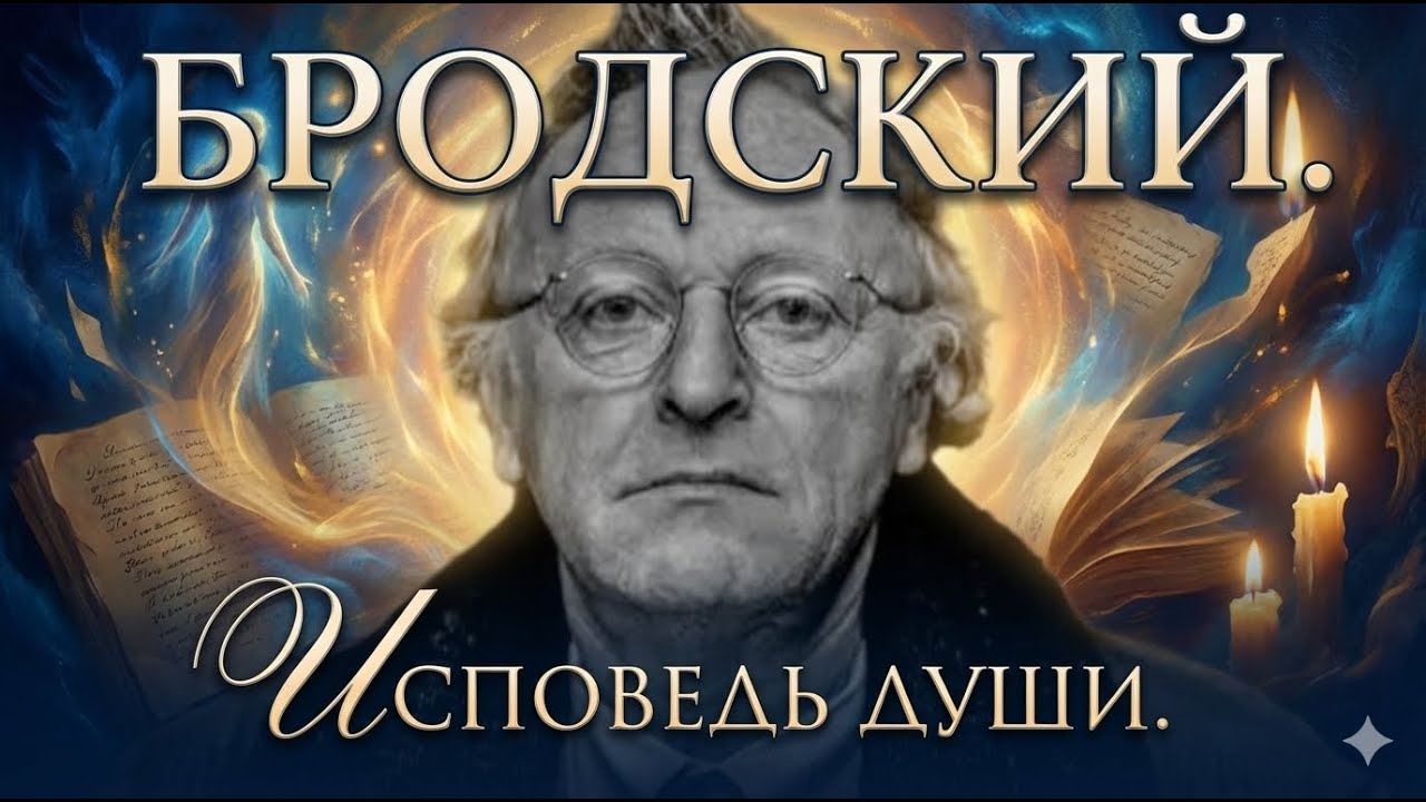 Бродский.  Исповедь души