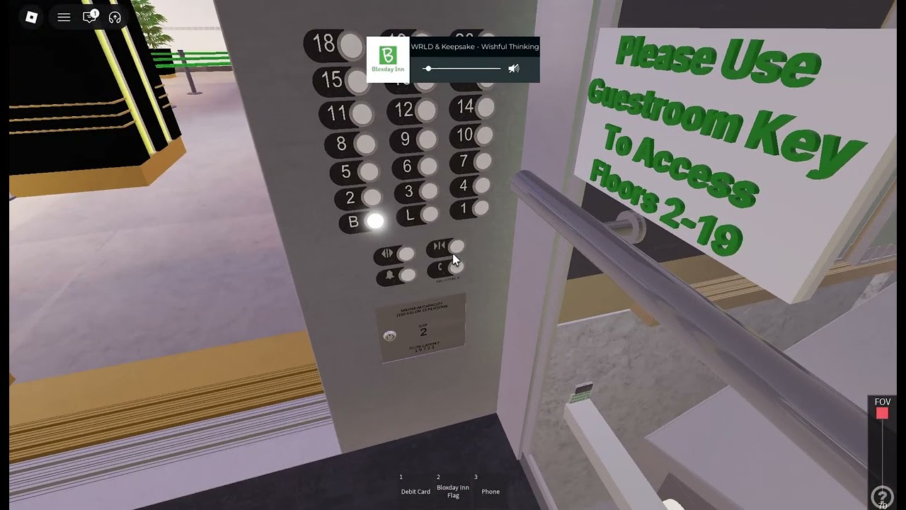 Schindler TXPress Elevators Bloxday Inn & Suites Roblox