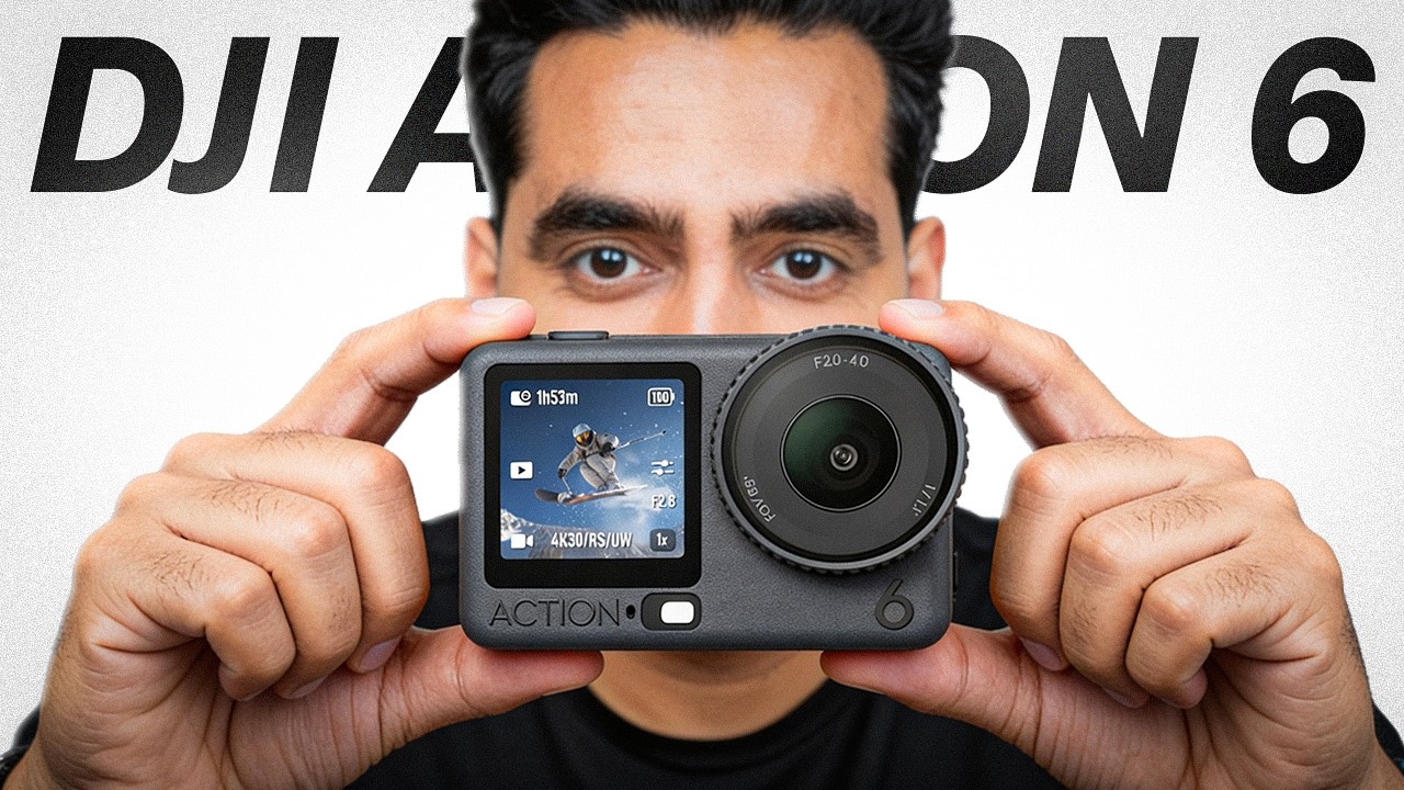 DJI Osmo Action 6 UNBOXING! COMPARISON WITH DJI Osmo Action 5 Pro