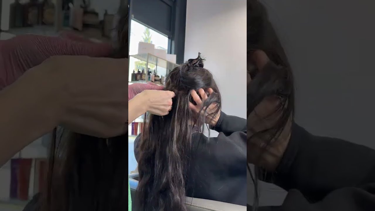 Step-by-Step: Hair Extension Correction on Thin Hair 🛠️