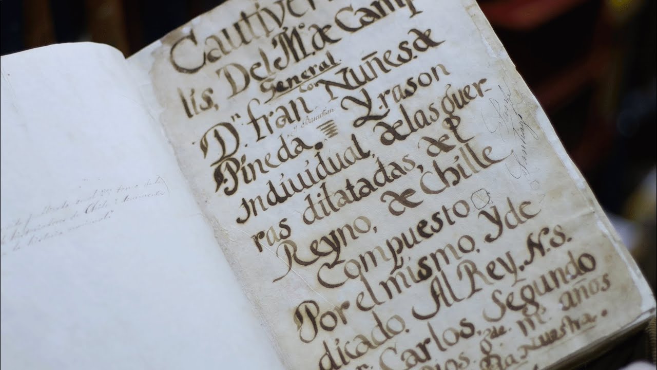 #PatrimonioEnFoco Manuscrito del “Cautiverio Feliz” de Francisco Núñez de Pineda y Bascuñán