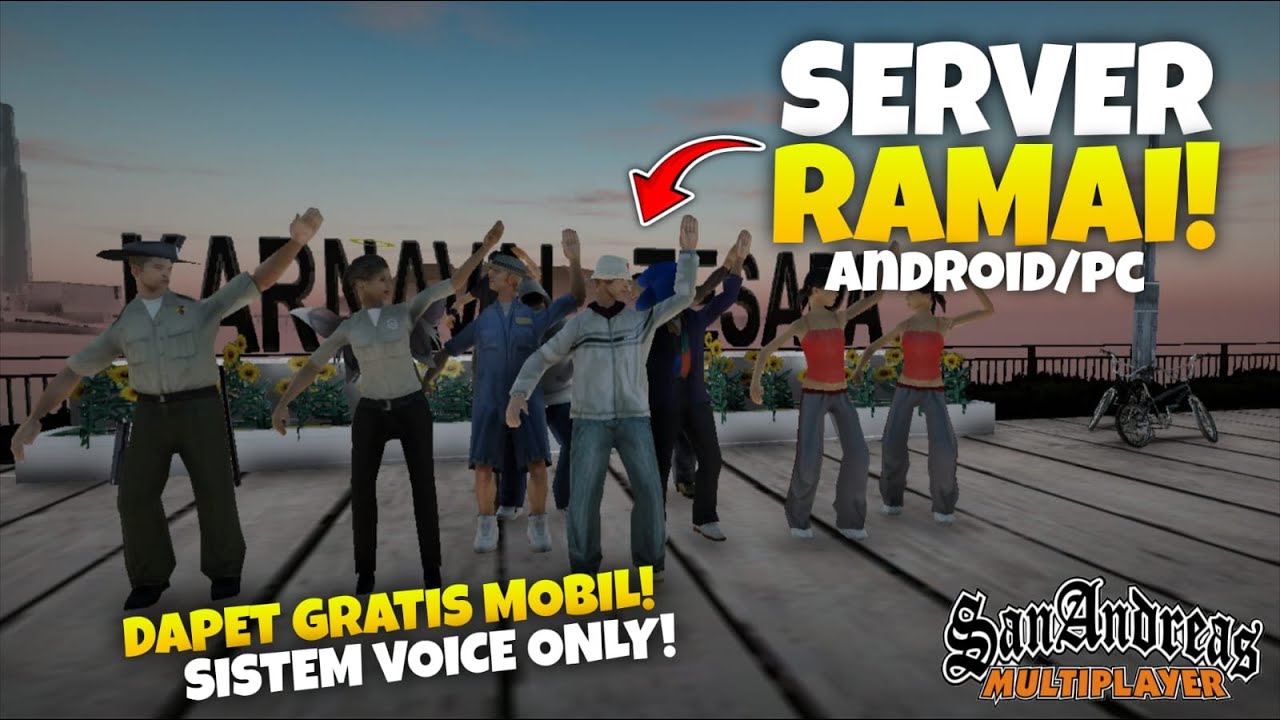 SERVER SAMP SERVER MODERN RAMAI PLAYER BANSOS BEJIBUN DIJAMIN BETAH! - REVIEW SERVER SAMP ROLEPLAY